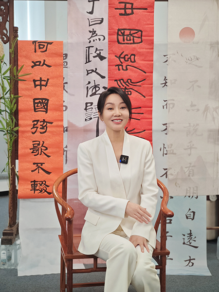 演員閆妮。人民視頻供圖