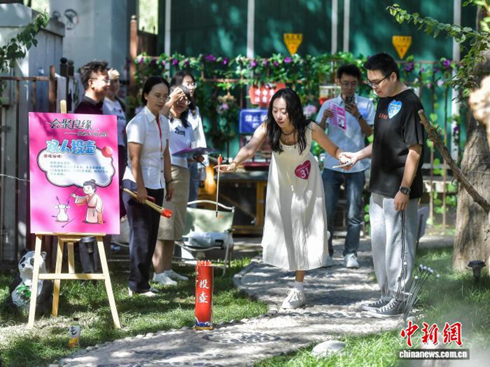 烏魯木齊：近400名青年男女參加七夕單身派對